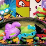 Hello Kitty Leonardo cùng các nhân vật Sanrio hóa thân Ninja Rùa trong bộ đồ chơi Happy Meal McDonald's