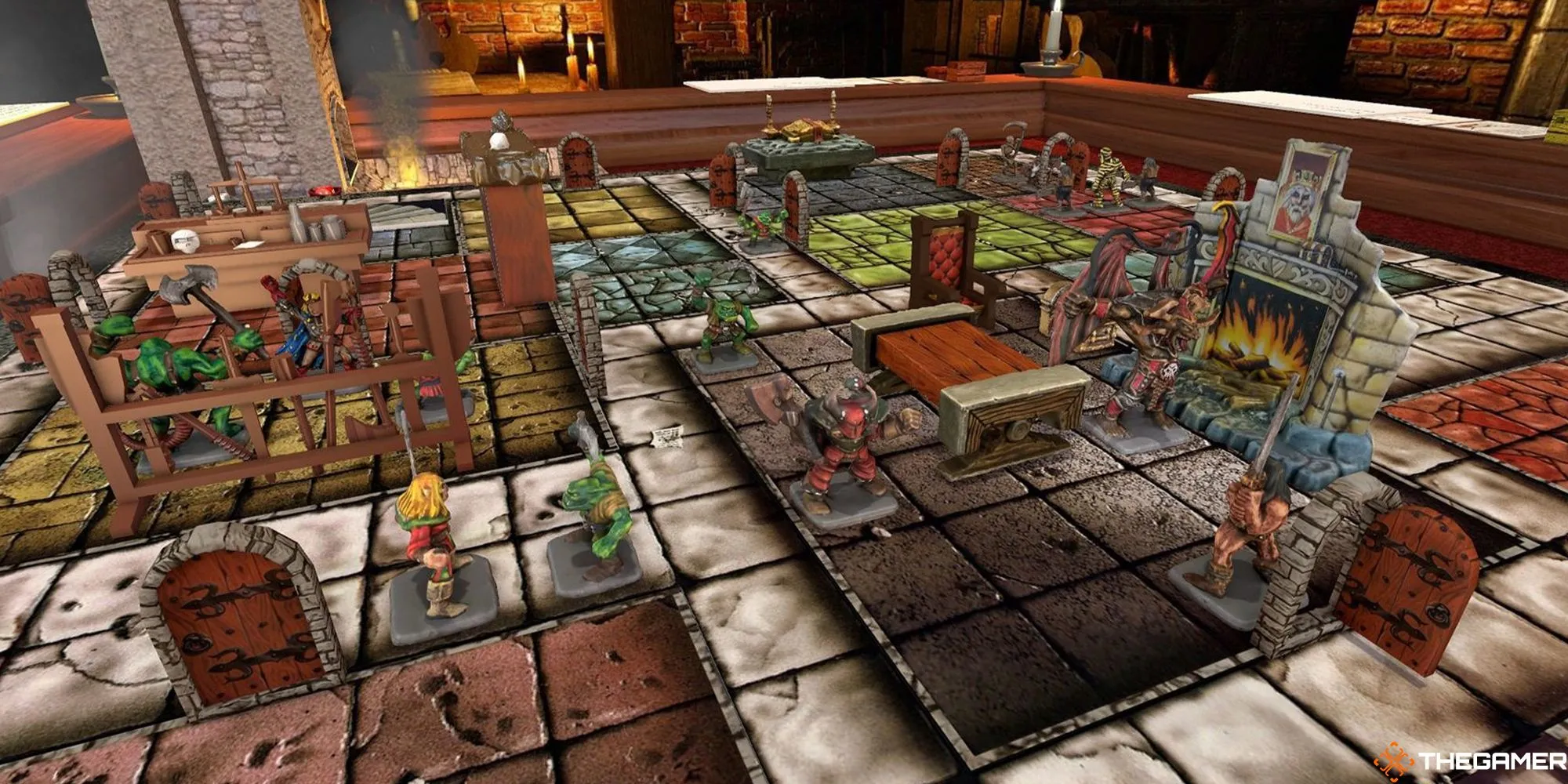 Hình ảnh bìa hộp HeroQuest, tựa game nhập vai phiêu lưu đưa người chơi vào thế giới hầm ngục đầy thử thách.