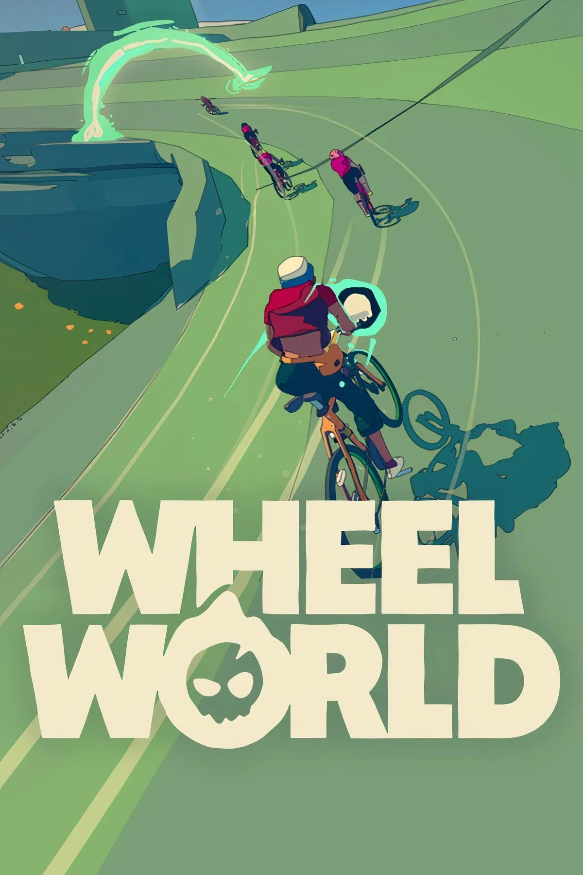 Hình ảnh gameplay chi tiết trong Wheel World, thể hiện giao diện và các khu vực.