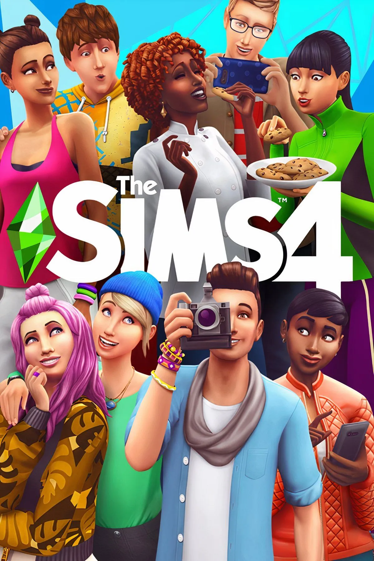 Hình minh họa không gian và nhân vật The Sims, gợi mở về tương lai Project Rene