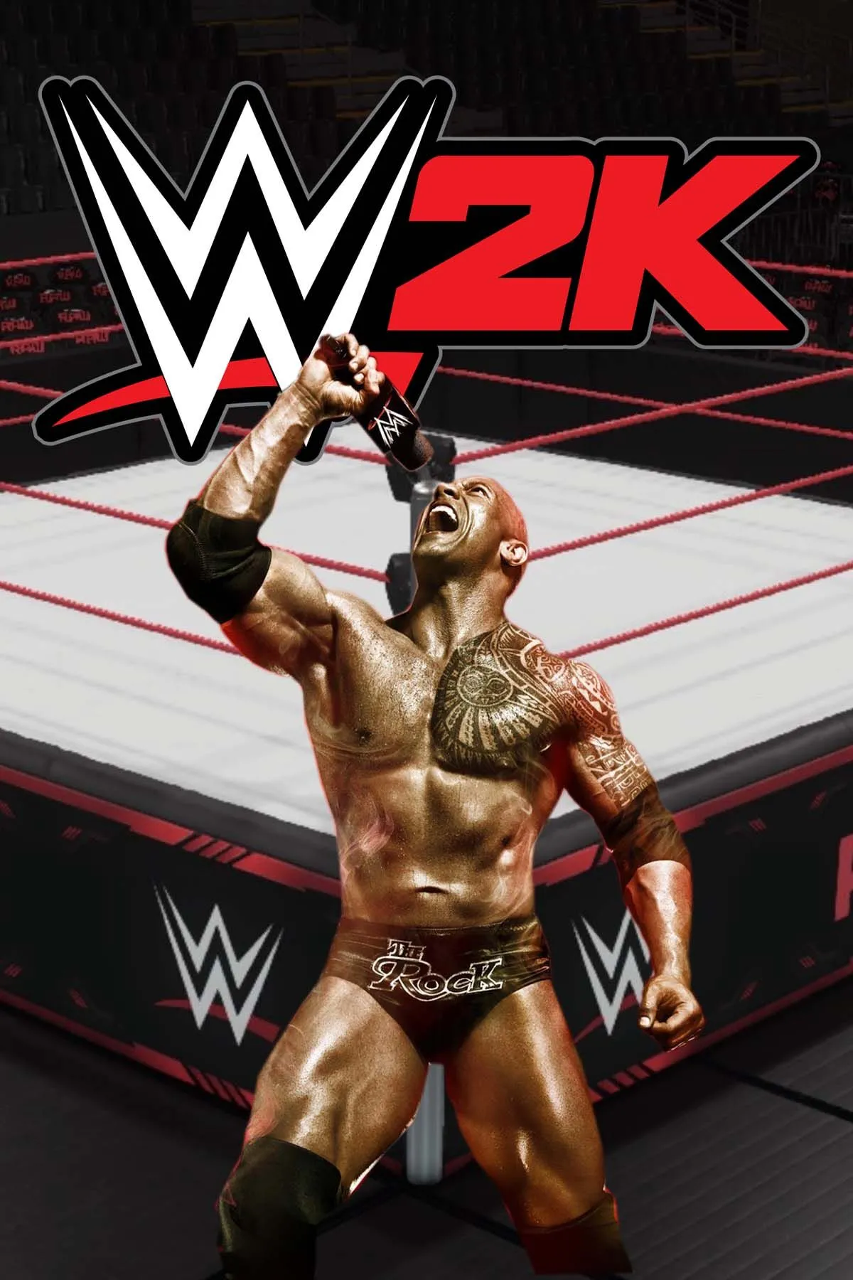 Logo series game WWE 2K, đại diện cho nhượng quyền thương mại trò chơi đấu vật của WWE
