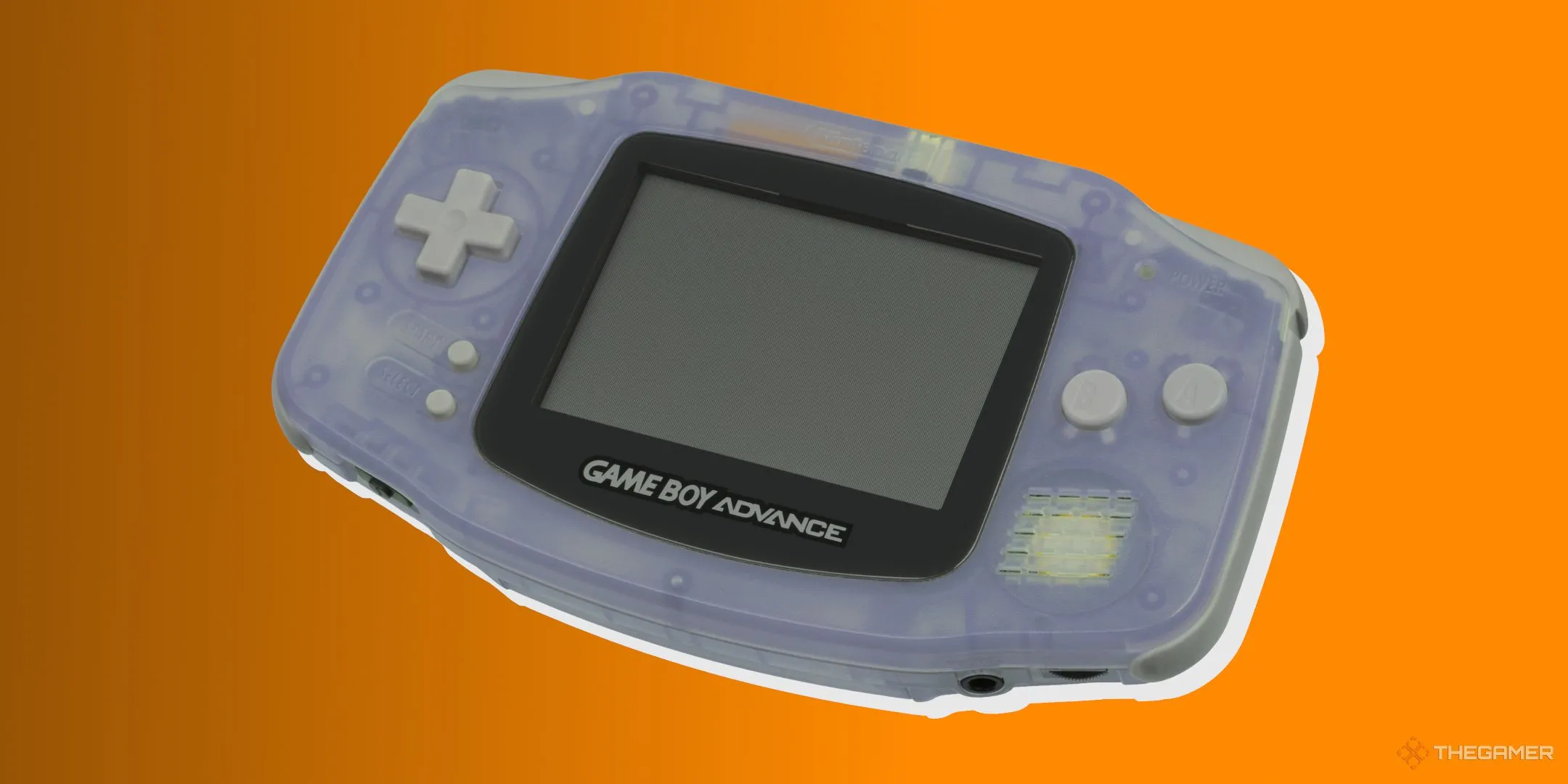 Máy chơi game Game Boy Advance Crystal phiên bản trong suốt, một biểu tượng của sự đổi mới thiết kế