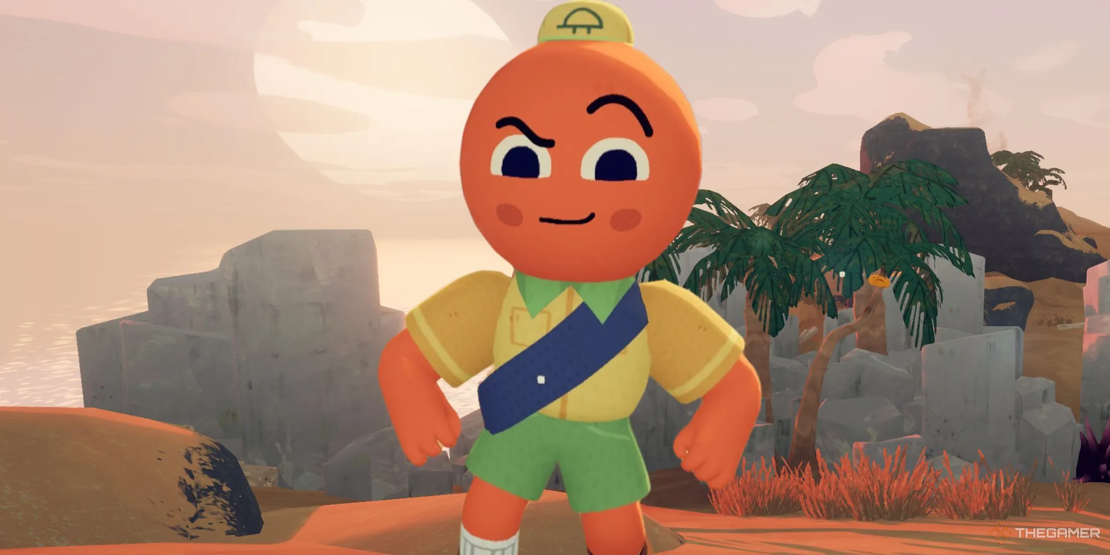 Một người chơi tạo dáng trong game Peak, tựa game indie có chức năng voice chat, có nguy cơ chịu ảnh hưởng lớn từ các luật mới.