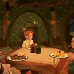 Người Hobbit và người lùn cùng chia sẻ bữa ăn ấm cúng trong Tales Of The Shire.