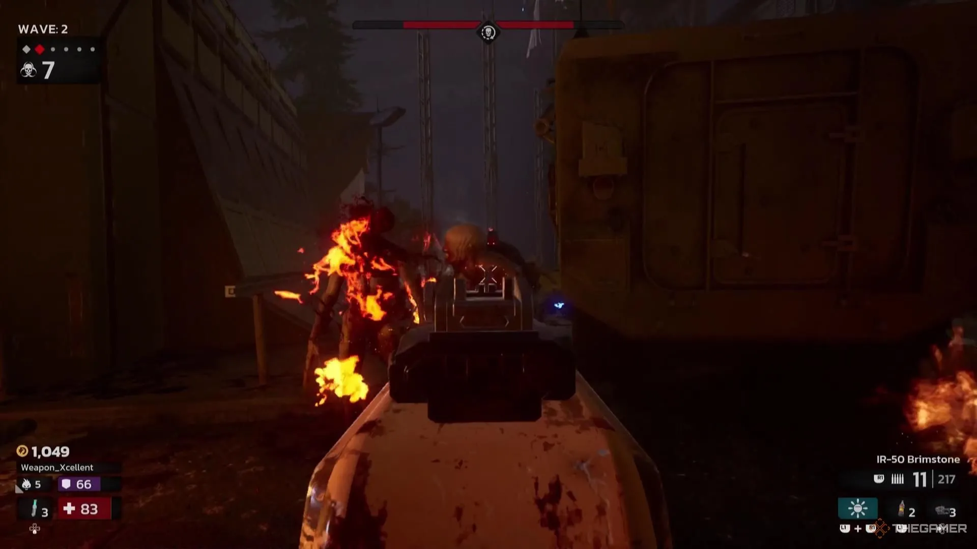Nhóm kẻ thù bốc cháy dữ dội dưới sức mạnh của Firebug trong Killing Floor 3.
