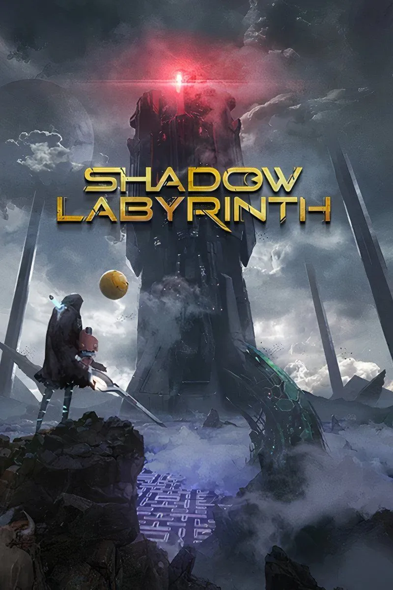 Pac-Man phiên bản kinh dị với một thanh kiếm lao vào mê cung tối tăm trong Shadow Labyrinth.