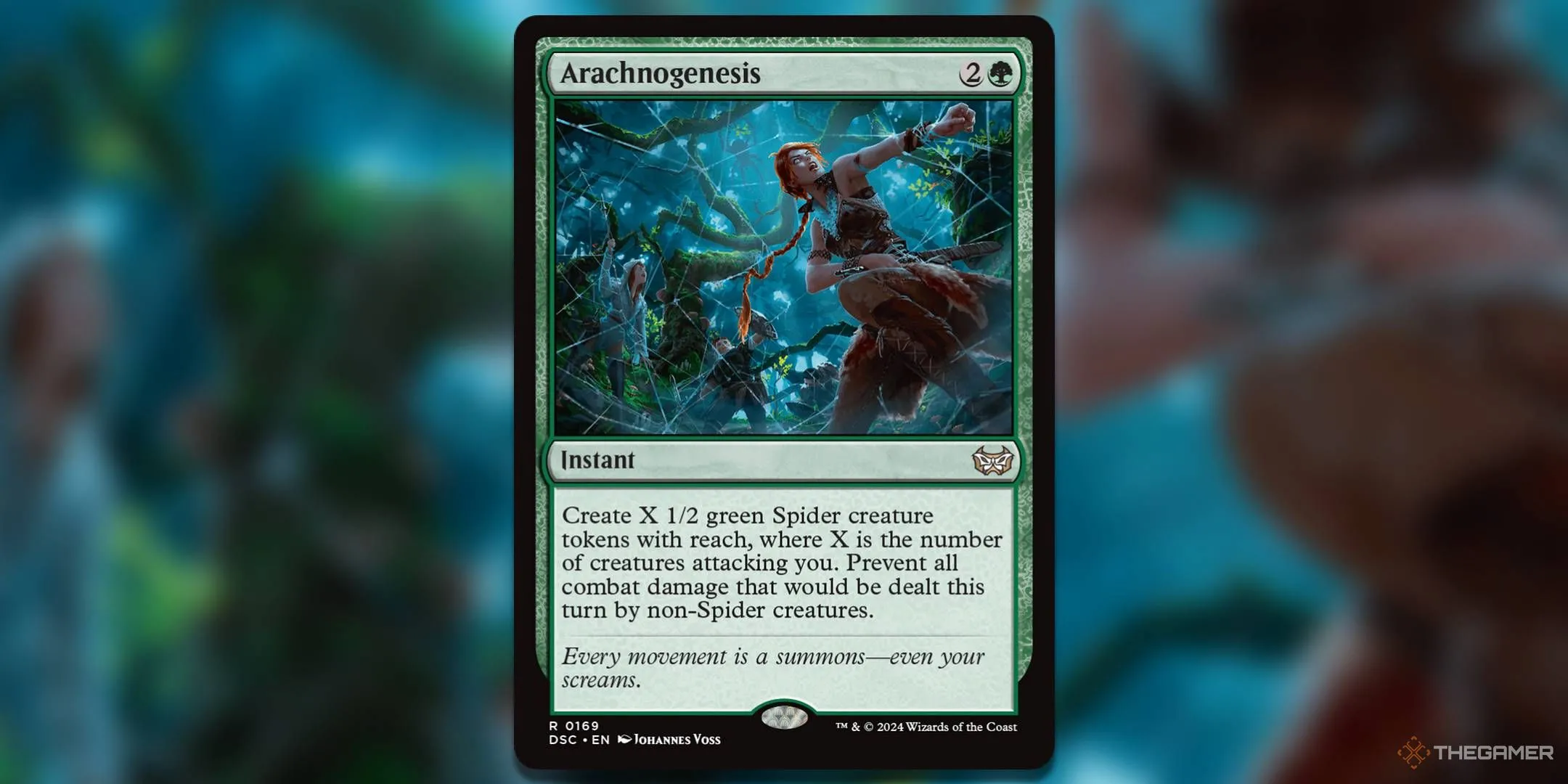 Phép Arachnogenesis phòng thủ và tạo quân nhện trong MTG
