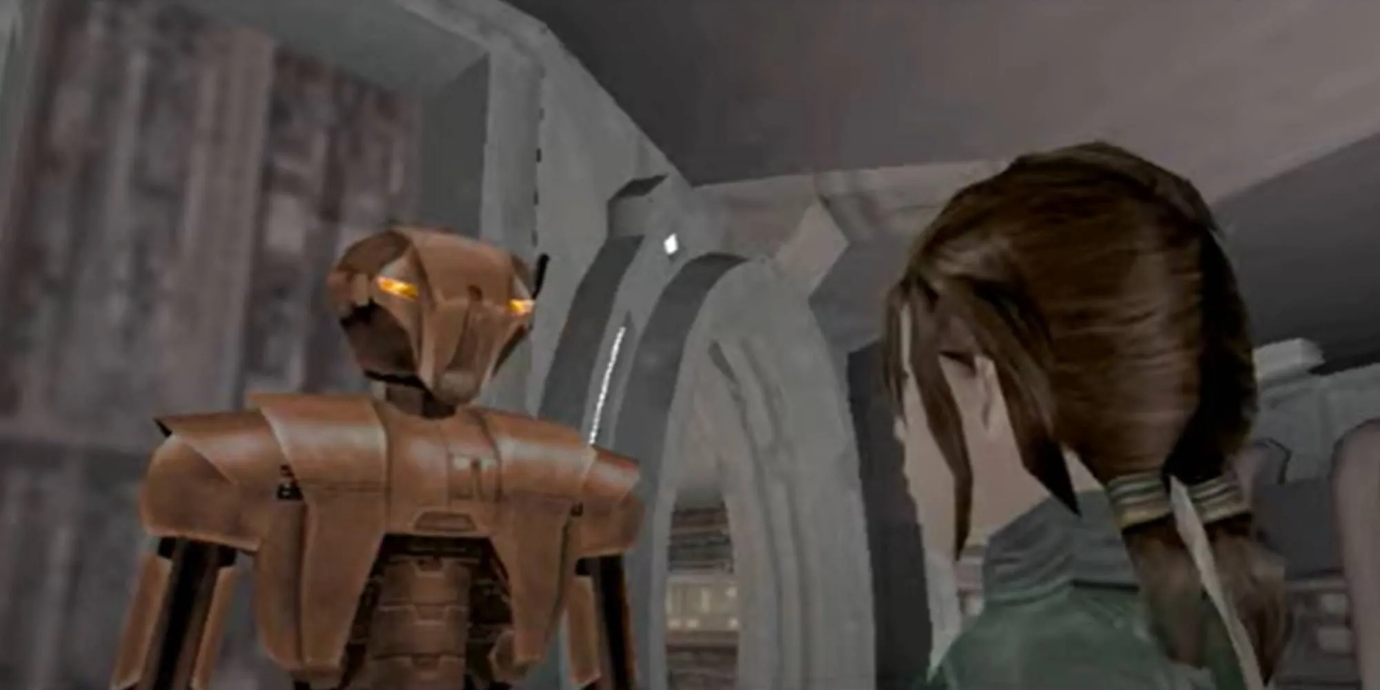 Robot sát thủ HK-47 với những câu nói 'độc lạ' trong Knights of the Old Republic 2.