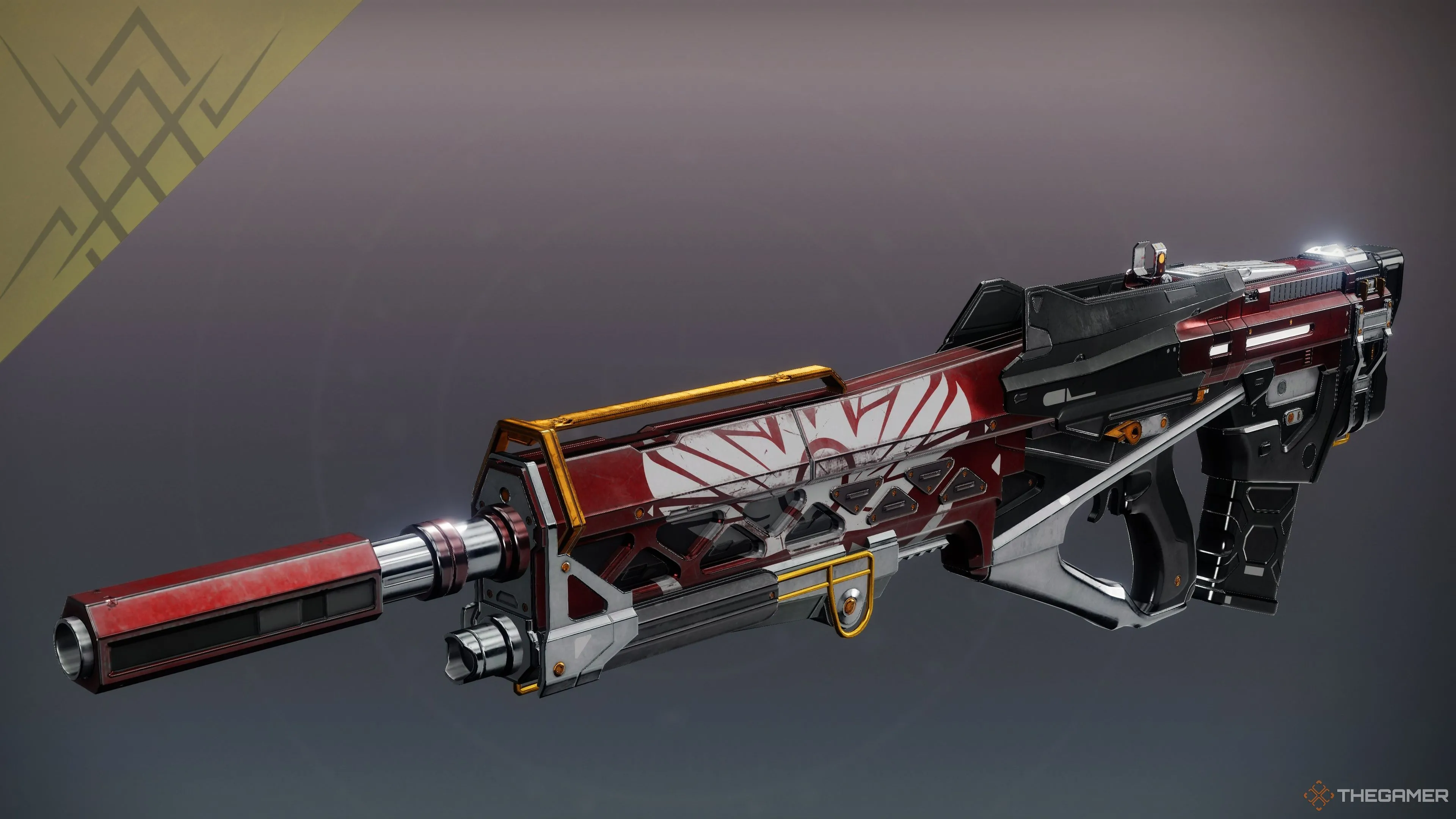 Súng pulse rifle Stars in Shadow với thiết kế cổ điển và uy lực, một biểu tượng trở lại trong Destiny 2.
