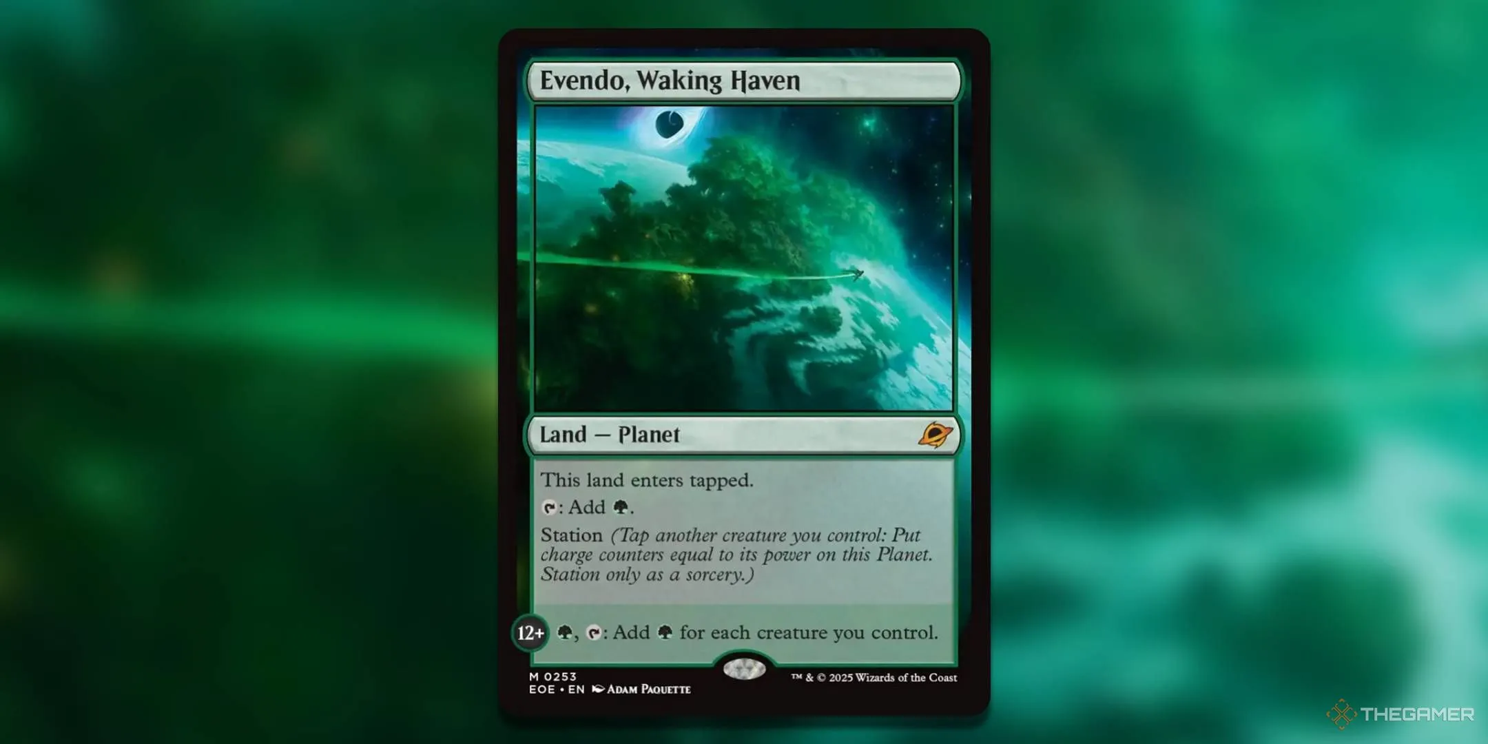 Vùng đất đặc biệt Evendo Waking Haven tăng tốc mana trong MTG