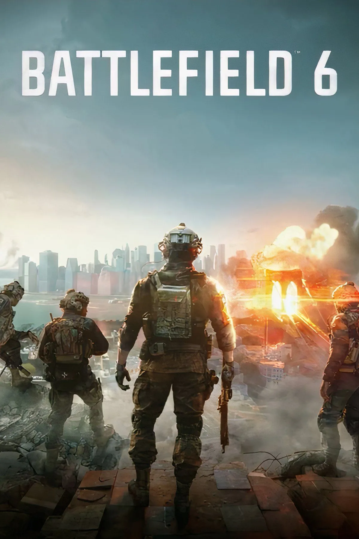 Ảnh cover Battlefield 6 — tham khảo giao diện và bối cảnh chiến trường