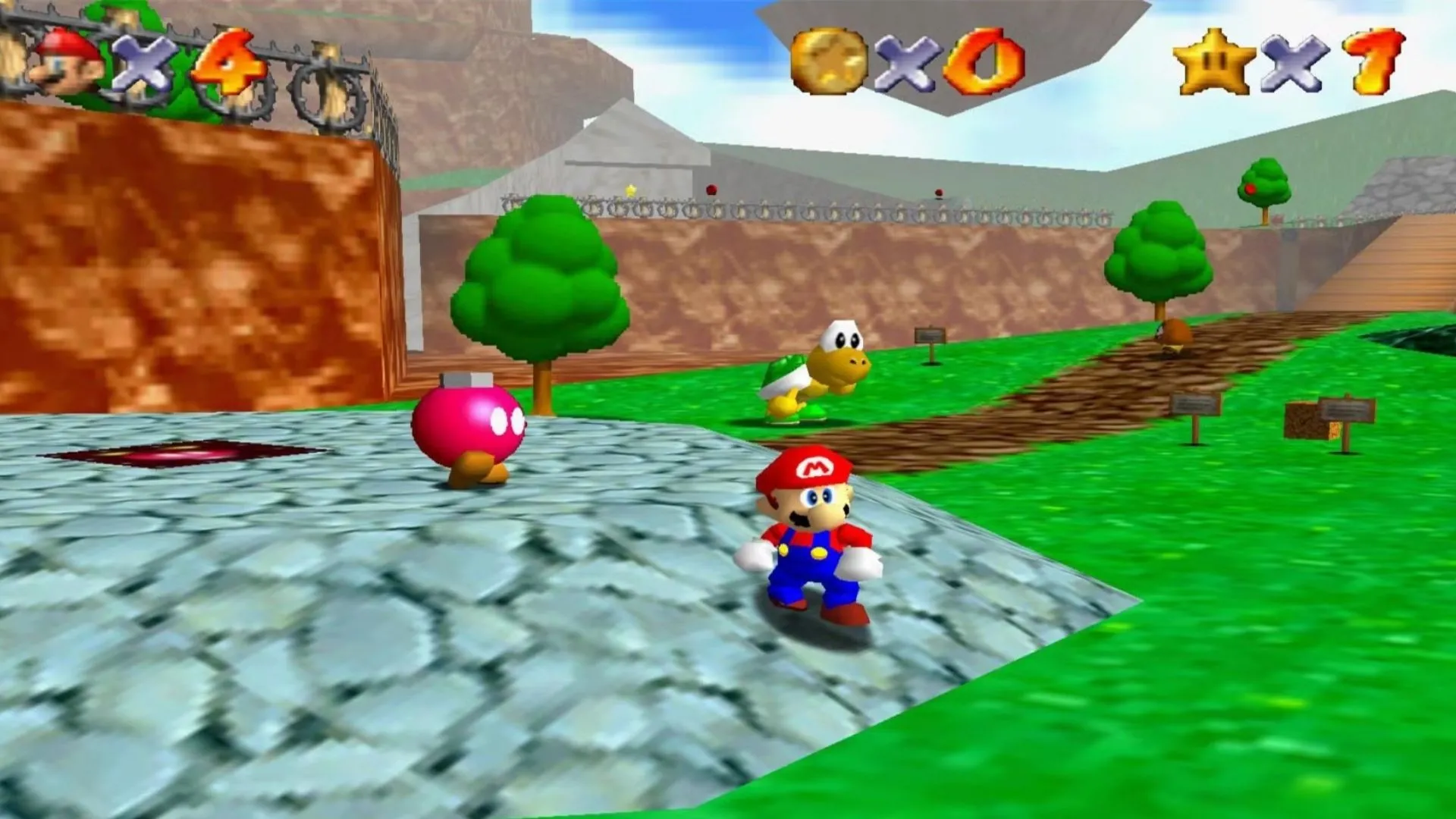 Ảnh Super Mario 64 trên N64