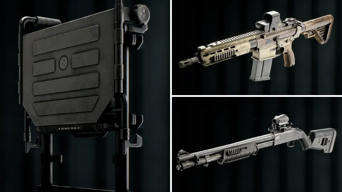 Assault CQB với shotgun và sledgehammer, lý tưởng cho map nhỏ