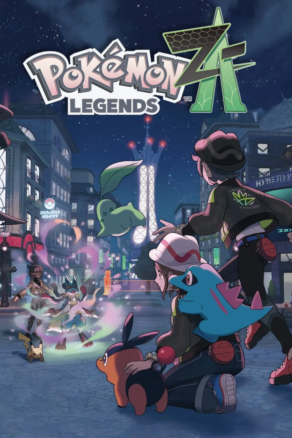 Bìa game Pokemon Legends: Z-A artwork chính thức