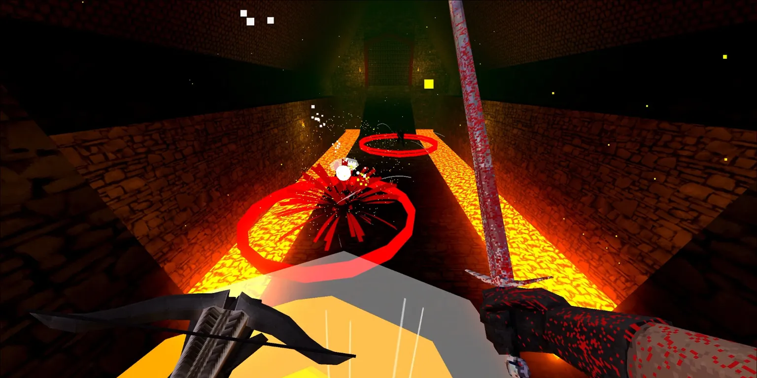 Bloodthief: phong cách hành động tốc độ cao, chuyển mô-típ Neon White sang cận chiến medieval