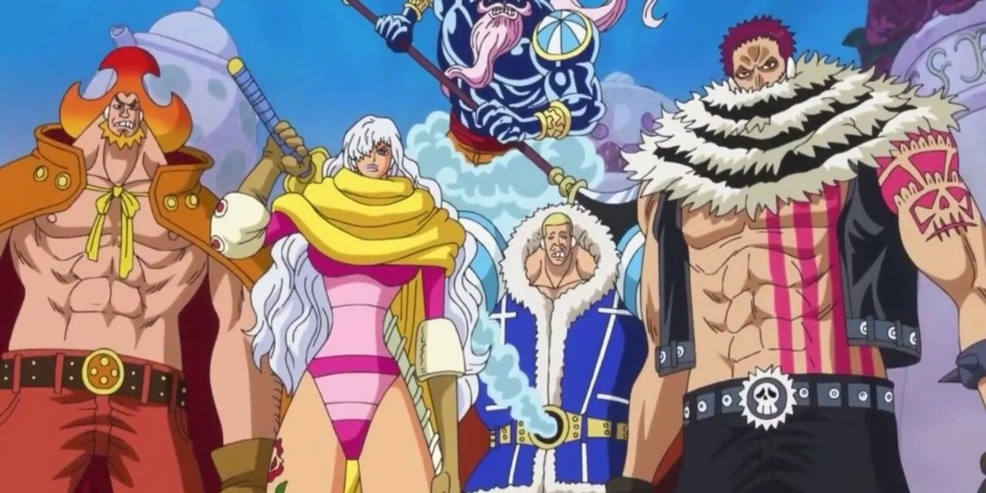 Charlotte Linlin và lực lượng Big Mom Pirates, biểu tượng của đế chế Totto Land và quyền lực gia đình