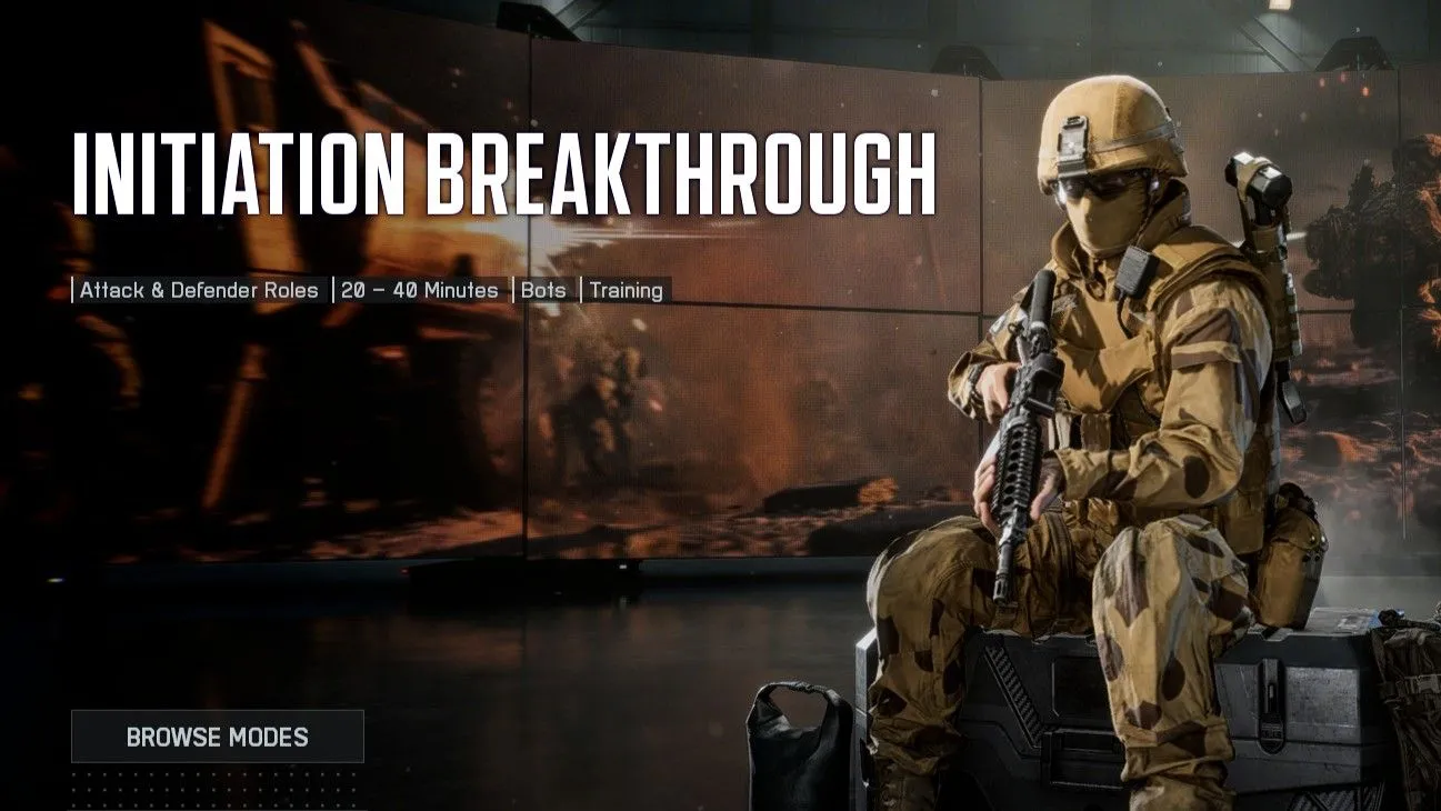 Chế độ Breakthrough giúp người mới tích lũy XP trước khi vào trận lớn