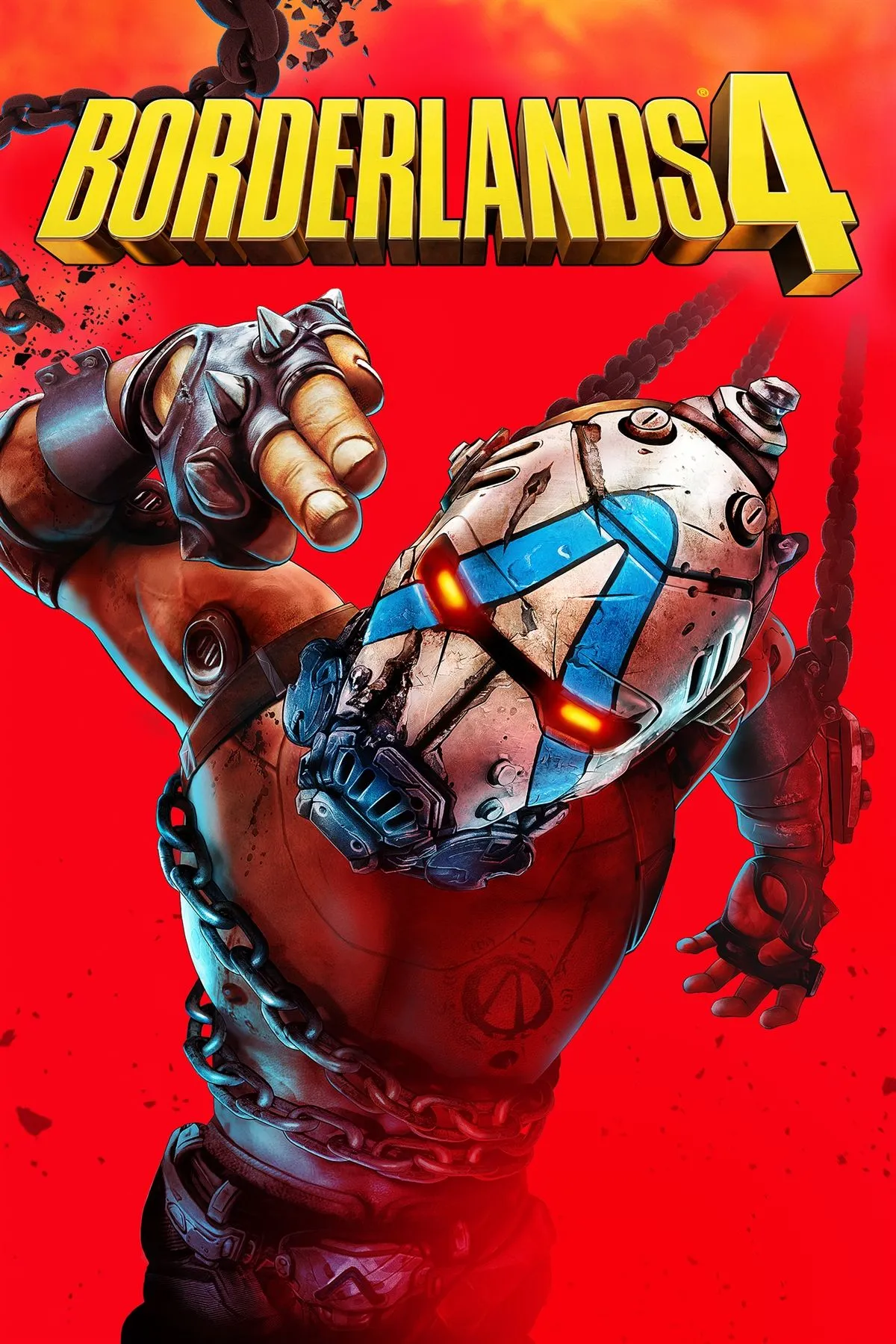 Cover art Borderlands 4 - Claptrap và dàn nhân vật, phát hành 12/9/2025