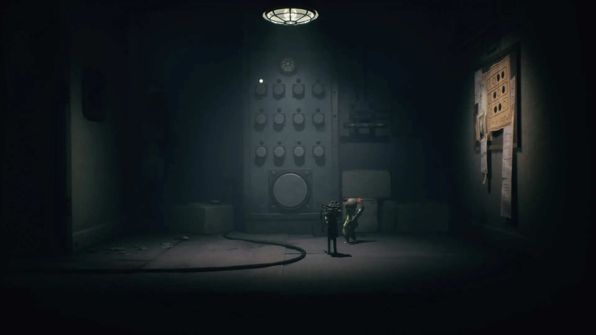 Giải đố ánh sáng để kích hoạt sự kiện lộ Nome trong Little Nightmares 3 Chương 3