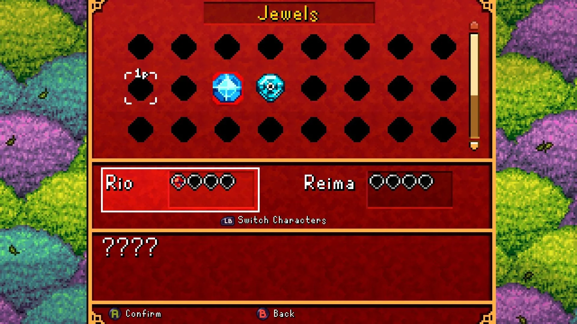 Giao diện kho đá quý, mô tả hệ thống jewel và trang bị