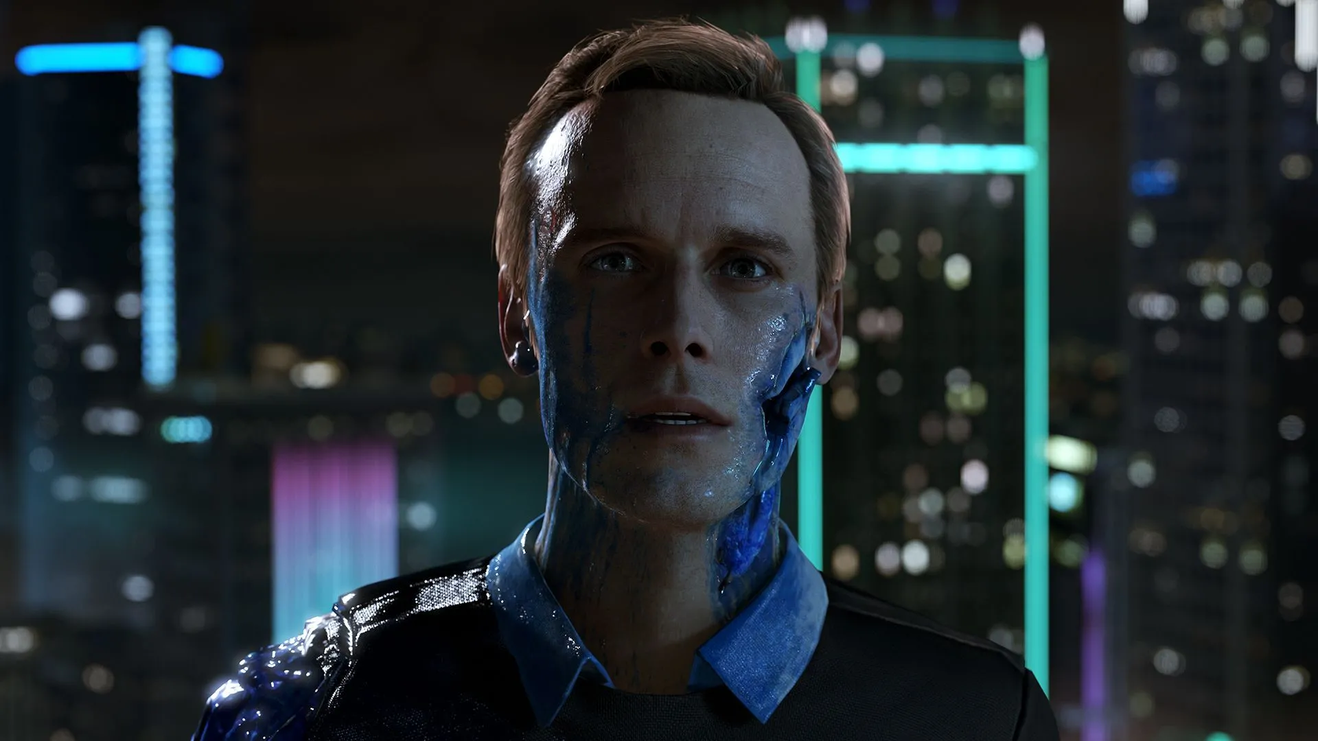 Góc chụp nhân vật trong Detroit: Become Human — ba tuyến nhân vật chính