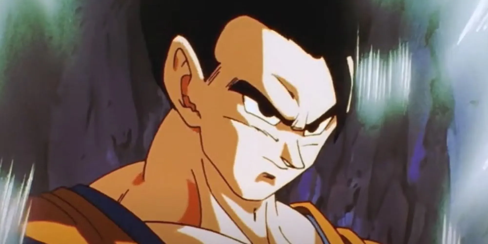 Gohan đối đầu Majin Buu với hình tượng siêu anh hùng