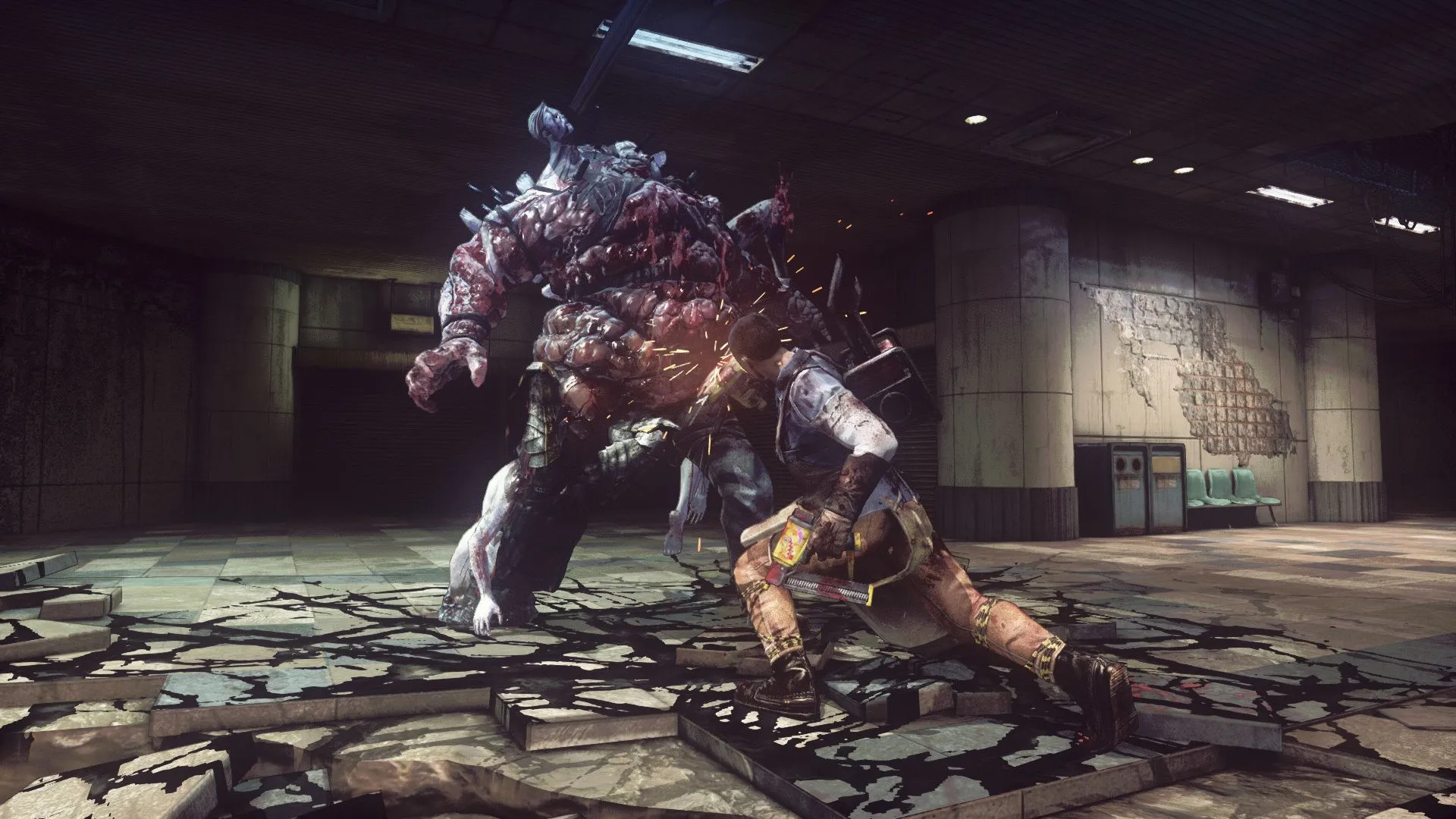 Hình ảnh Let It Die với tông đổ nát, tower of trash và kẻ thù kỳ dị