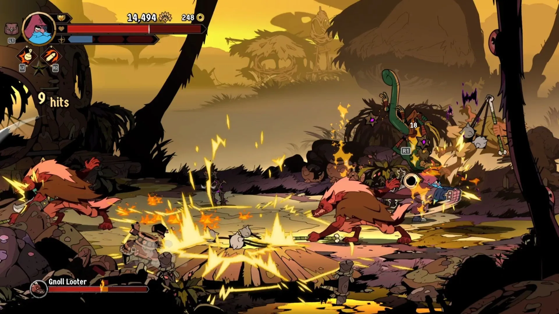 Ironhead Rush và Infused Shells bổ sung đòn tấn công cho Karl trong Absolum