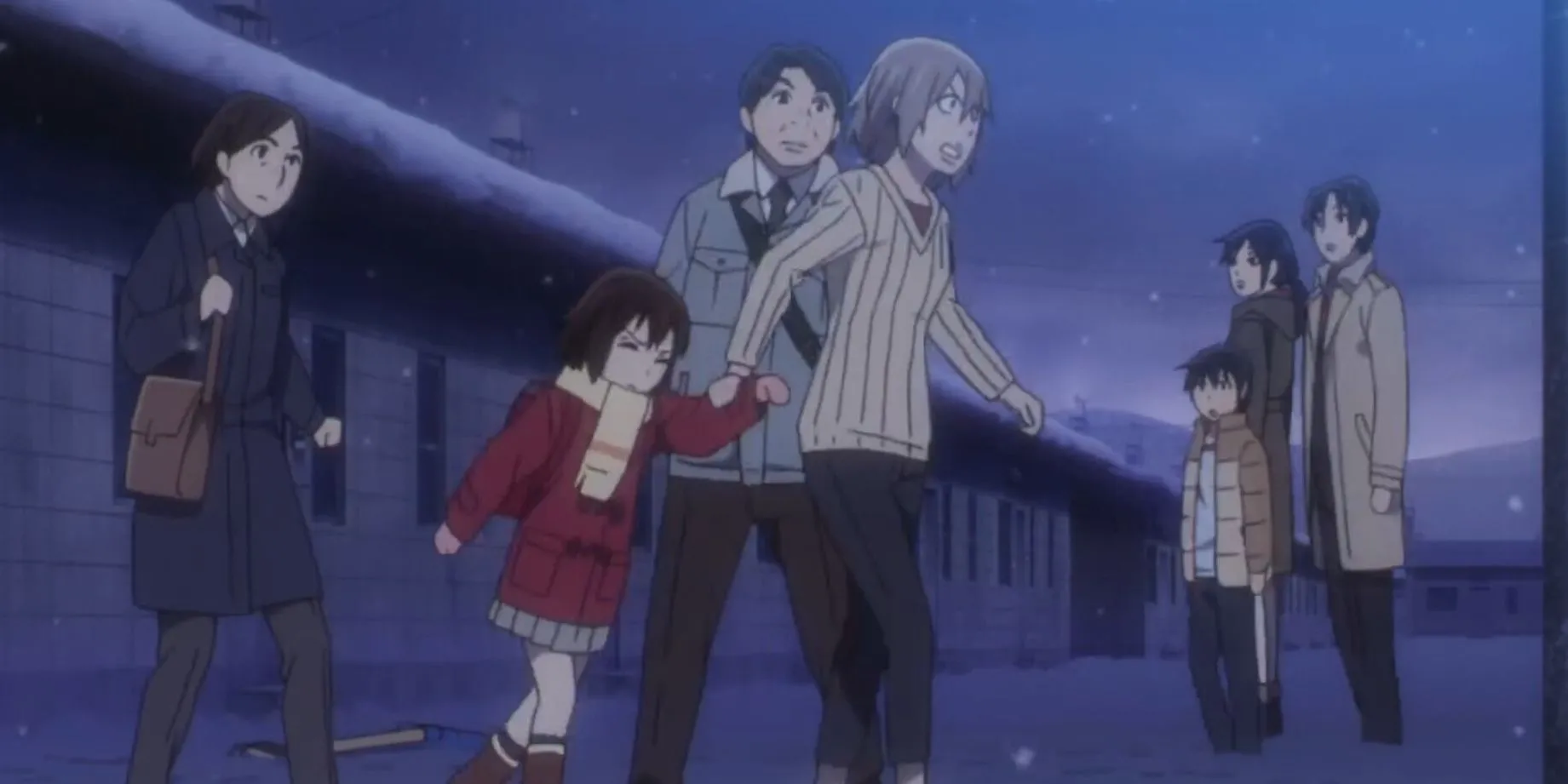 Kayo và khoảnh khắc ấm áp với mẹ Satoru trong Erased