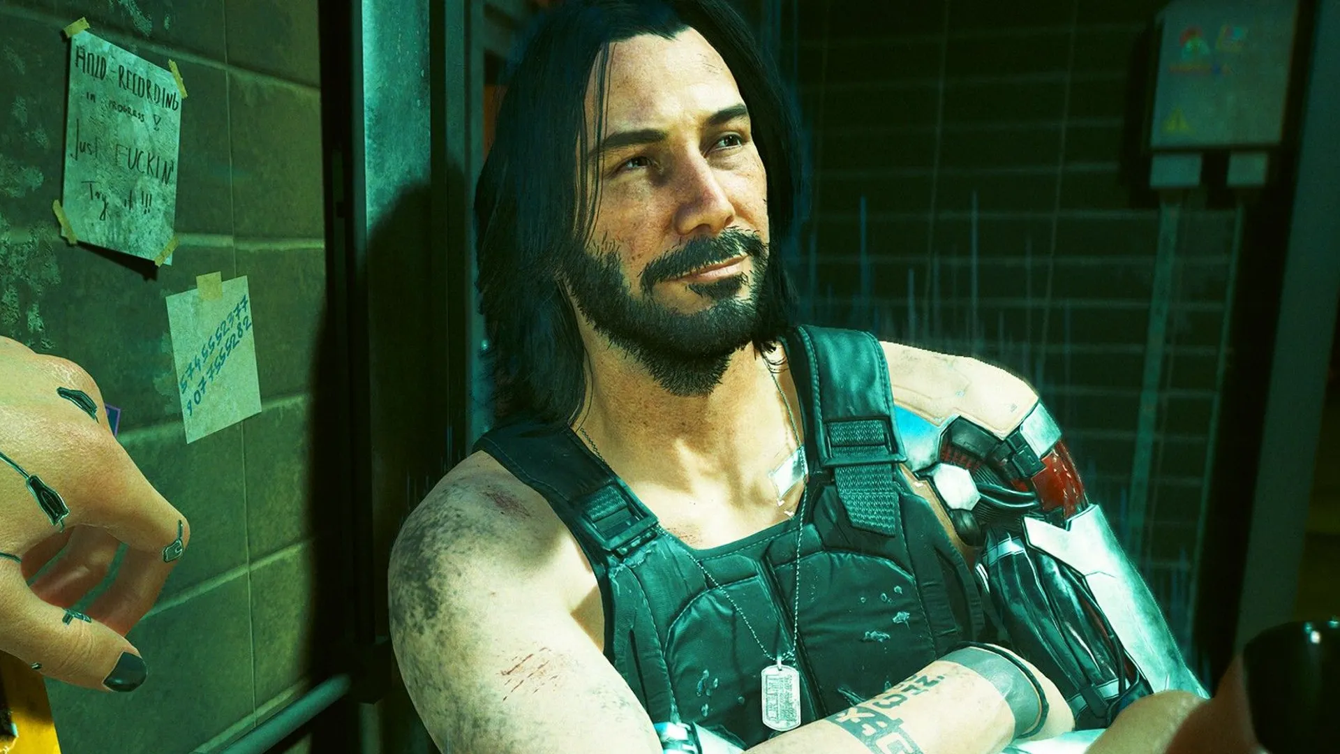 Keanu Reeves trong vai Johnny Silverhand — ví dụ điển hình của sao Hollywood vào game