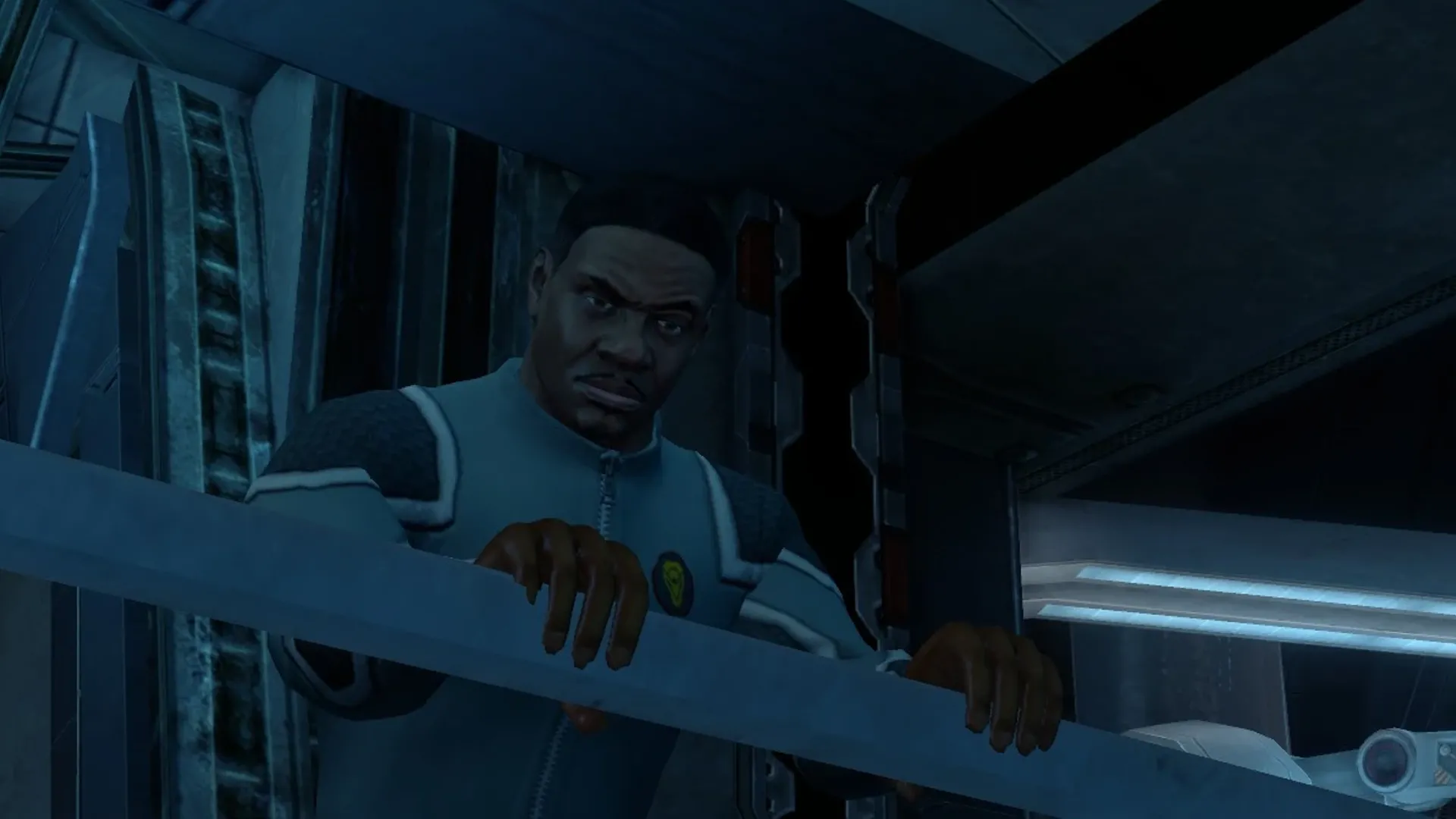 Keith David trong Saints Row 4 — nhân vật phó tổng thống do sao lồng tiếng đóng