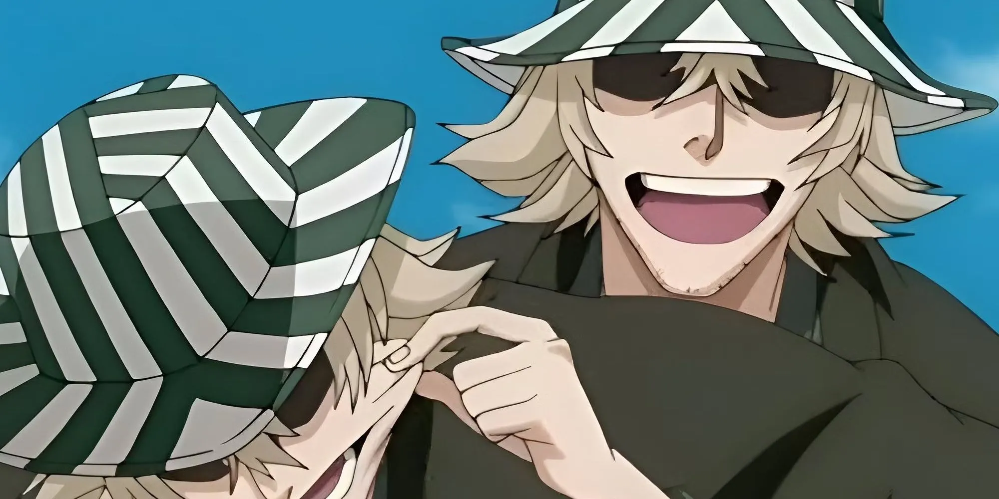 Kisuke Urahara trong khoảnh khắc trầm tư, mang nặng bí mật và ân hận