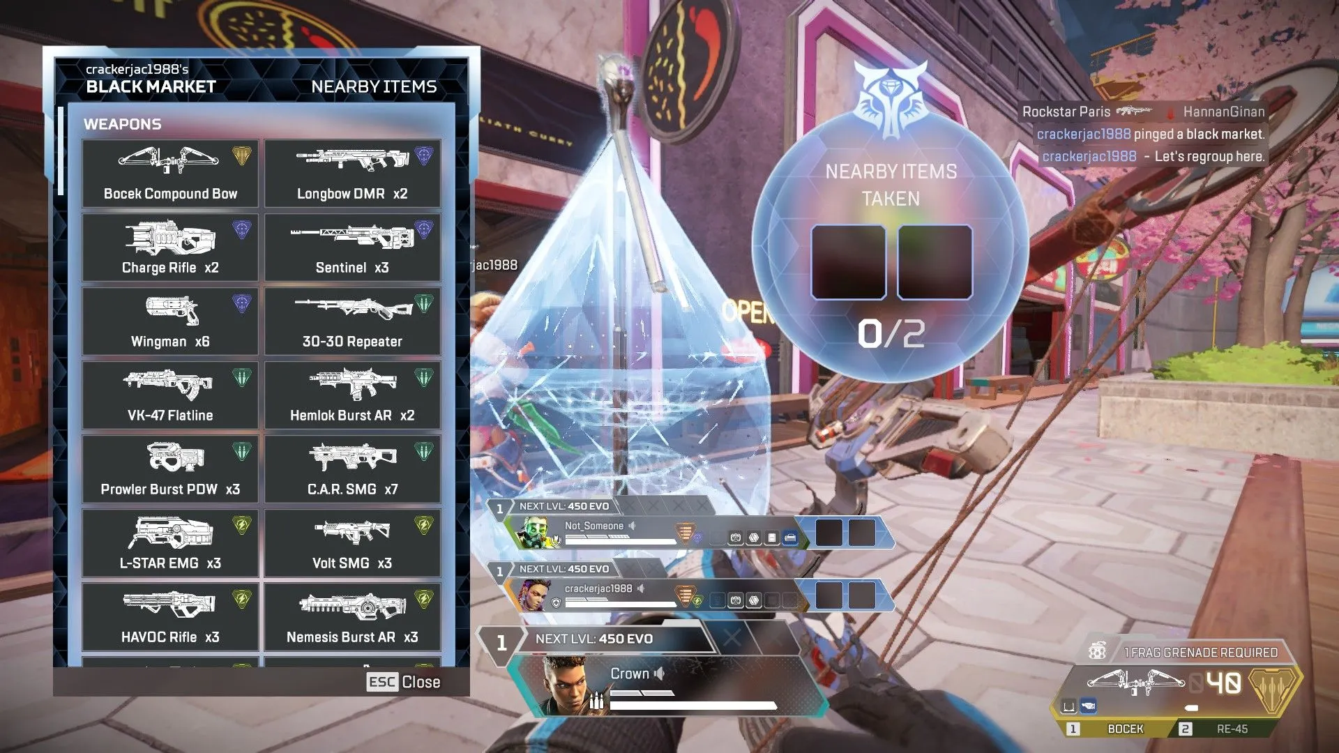 Loba mở Black Market Boutique, hỗ trợ loot nhanh cho cả đội