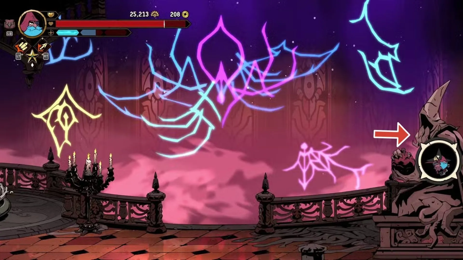 Lối vào bí mật trong mansion dẫn tới The Interloper và Ritual of Chaos