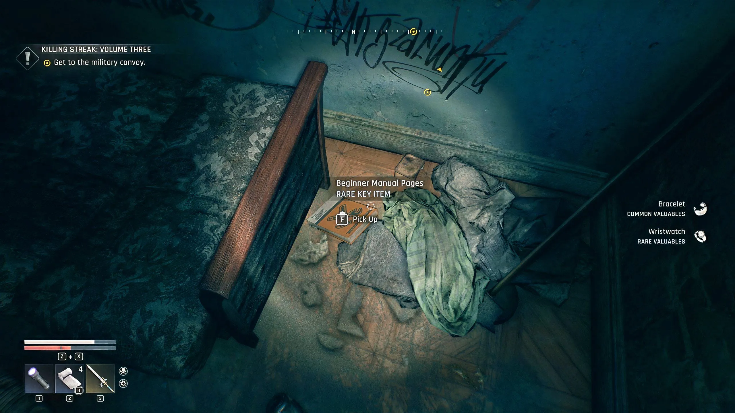 Loot Manual Pages trong Dark Zone căn hộ Dying Light: The Beast