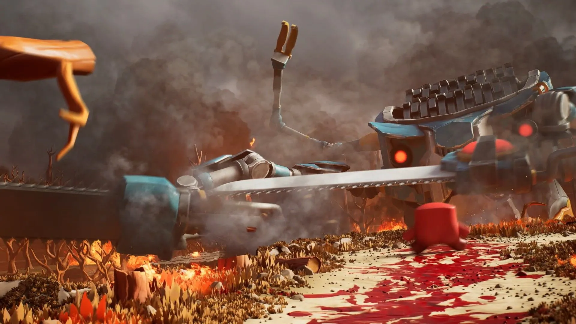 Meat Boy 3D trong cảnh rừng độc đáo, style Dreamworks-like
