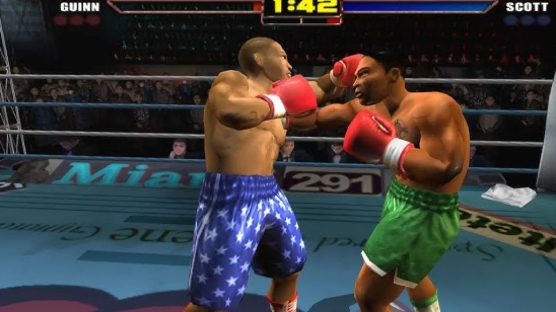 Mike Tyson trên bìa game boxing với đồ họa và animation yếu