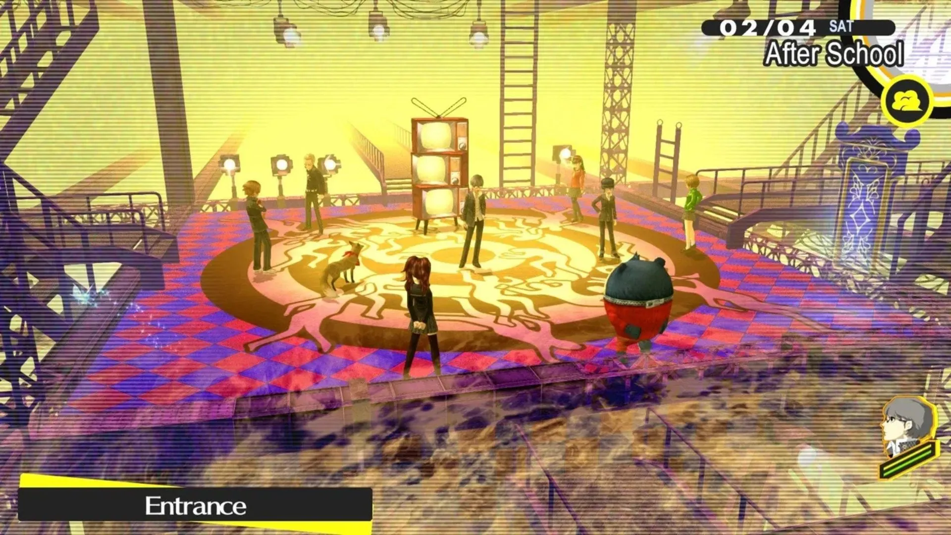 Nhóm thanh niên vào thế giới trong TV và Teddie trong Persona 4 Golden — JRPG kỳ quặc nhưng cực kỳ cuốn hút