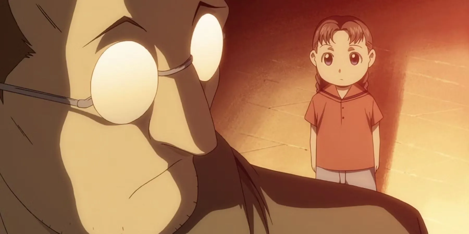 Nina Tucker sau khi bị biến thành chimera trong Fullmetal Alchemist