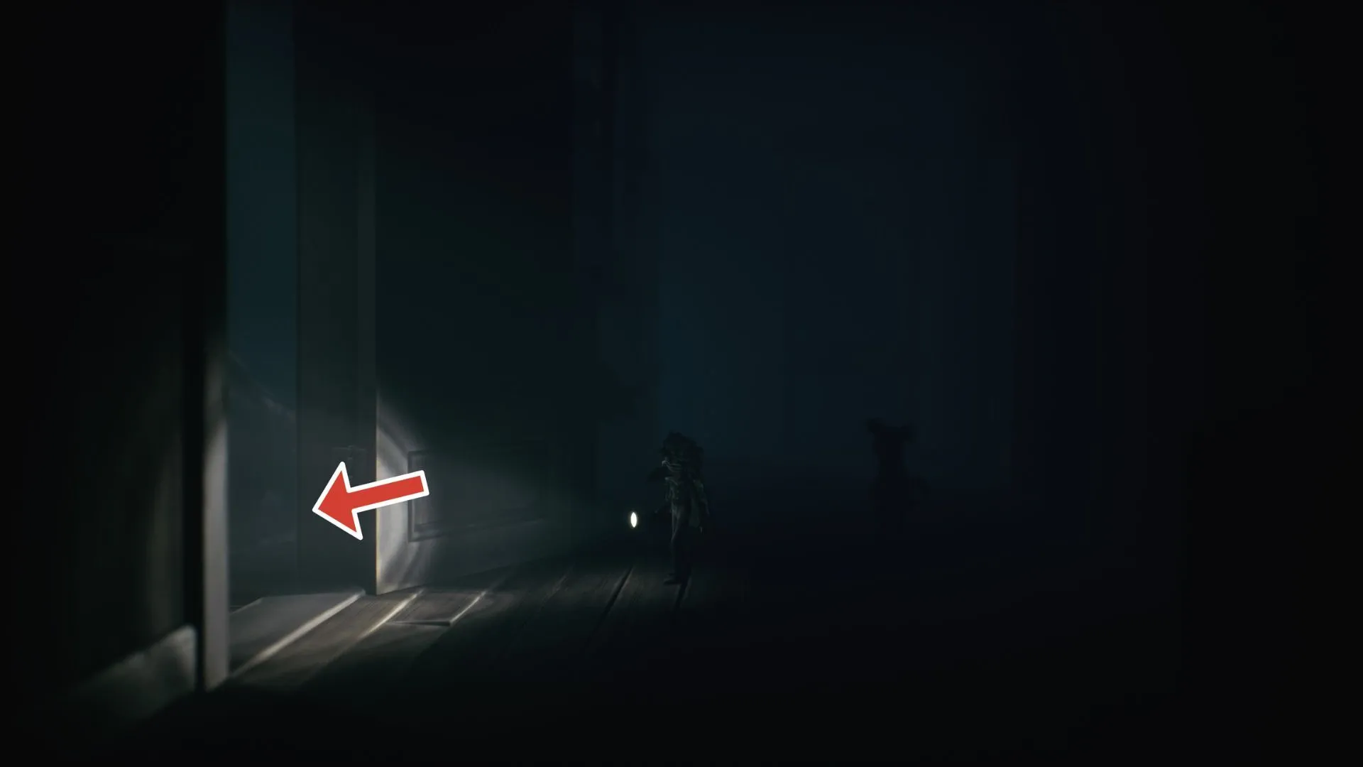 Nome cuối cùng ẩn ở góc phòng gần piano trong Chương 3 Little Nightmares 3