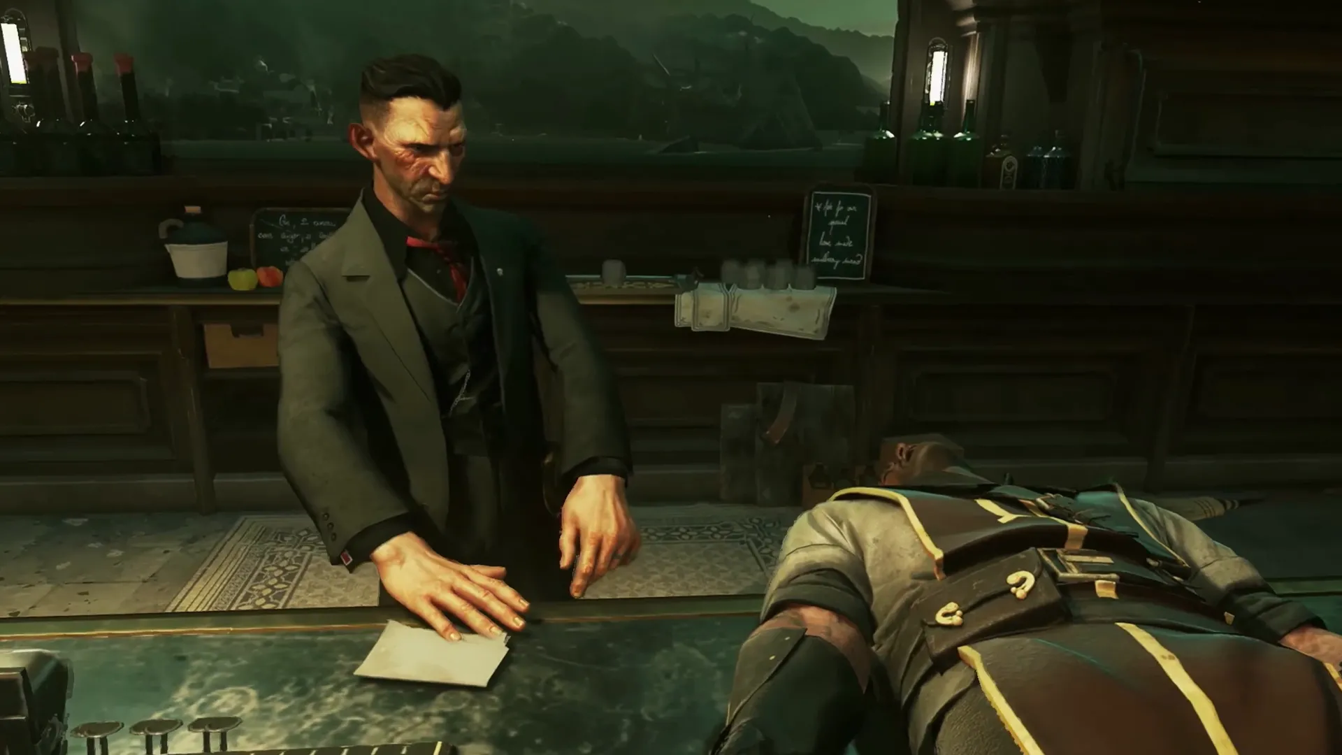 Paolo trong Dishonored 2 với diễn viên nổi tiếng lồng tiếng cho nhân vật phụ