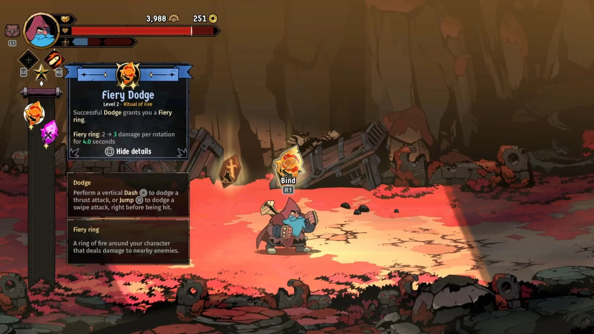 Rituals phù hợp cho Karl: tăng sát thương qua Dash, Deflect, Finishers trong Absolum