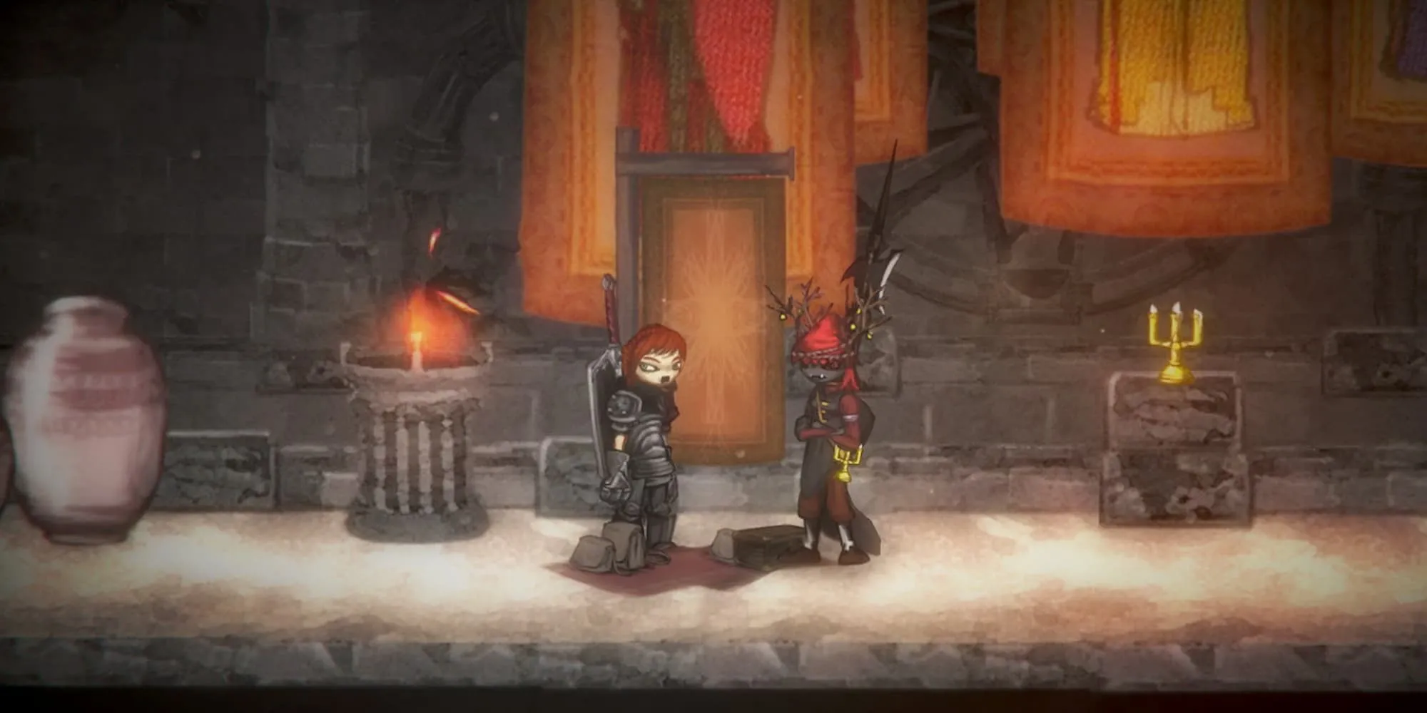 Salt and Sanctuary: các nhân vật và ánh đèn mờ, biểu tượng cho việc khám phá vùng tối đầy bí ẩn
