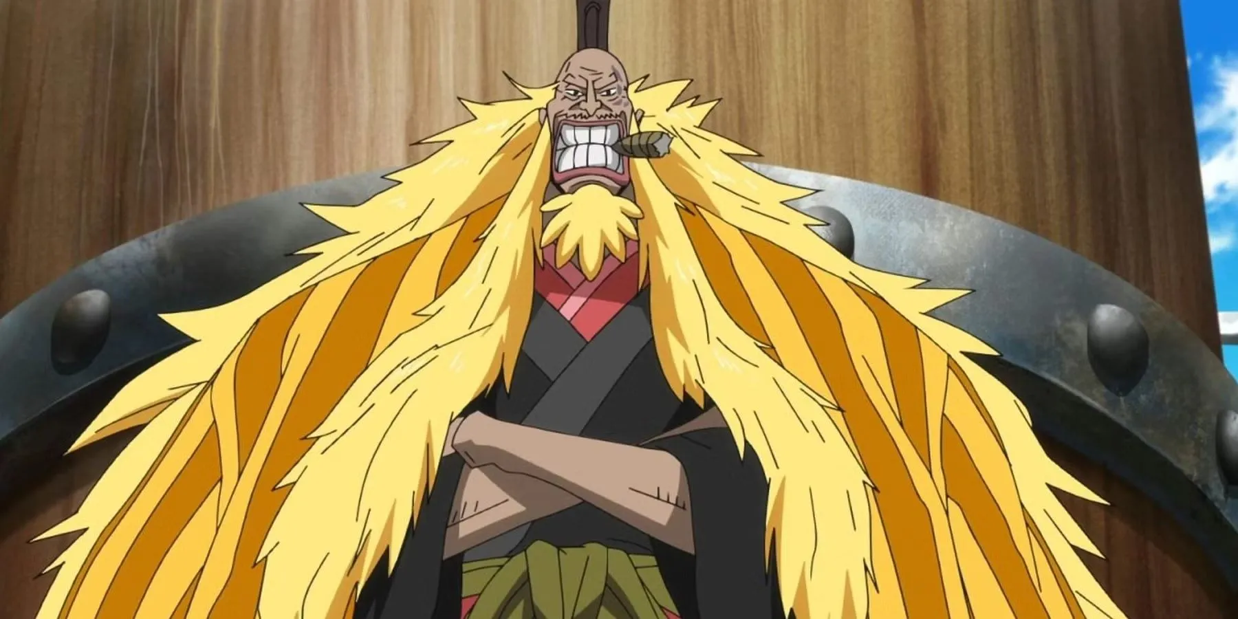 Shiki và hạm đội Băng Bay với tàu biết bay, biểu tượng sức mạnh trên không của One Piece