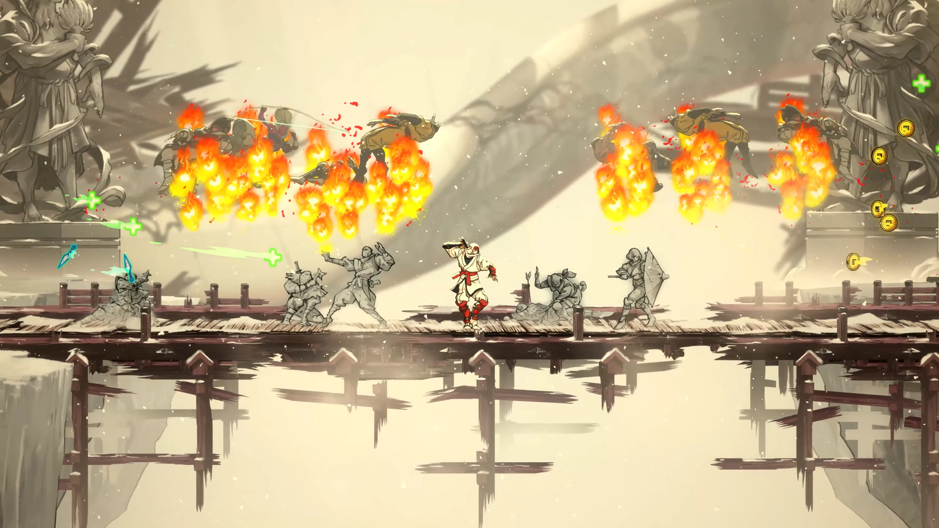 Shinobi Art of Vengeance trailer screenshot thể hiện phong cách chiến đấu cổ điển hiện đại