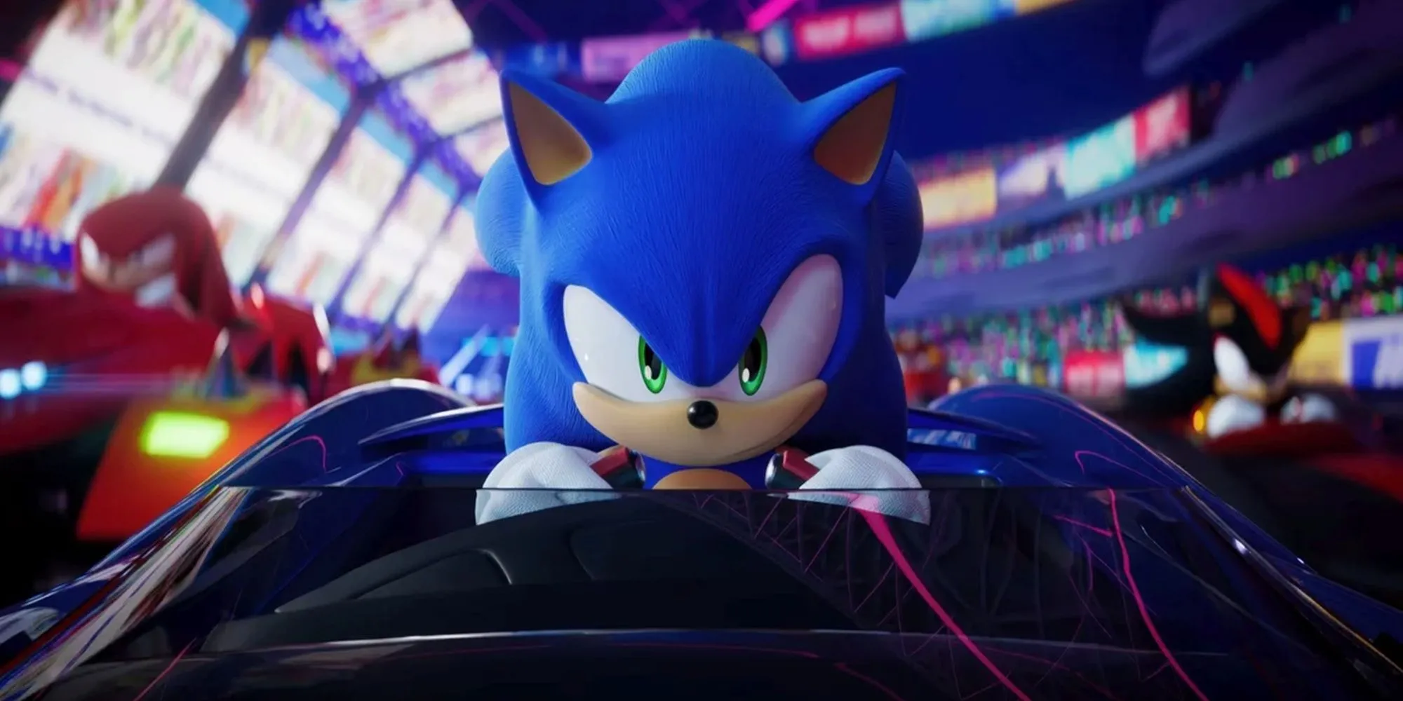 Takashi Iizuka tại Brazil Game Show 2025 hé lộ tương lai DLC cho Sonic Racing: CrossWorlds