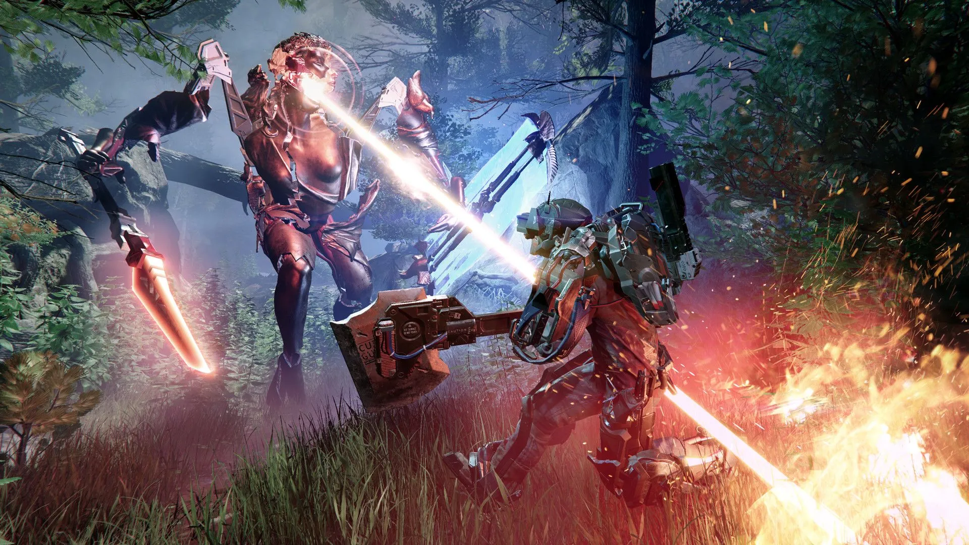 The Surge 2: ảnh chụp màn hình thể hiện combat sci‑fi, nhấn mạnh các điểm yếu trên cơ thể kẻ thù và đòi hỏi kỹ năng cao